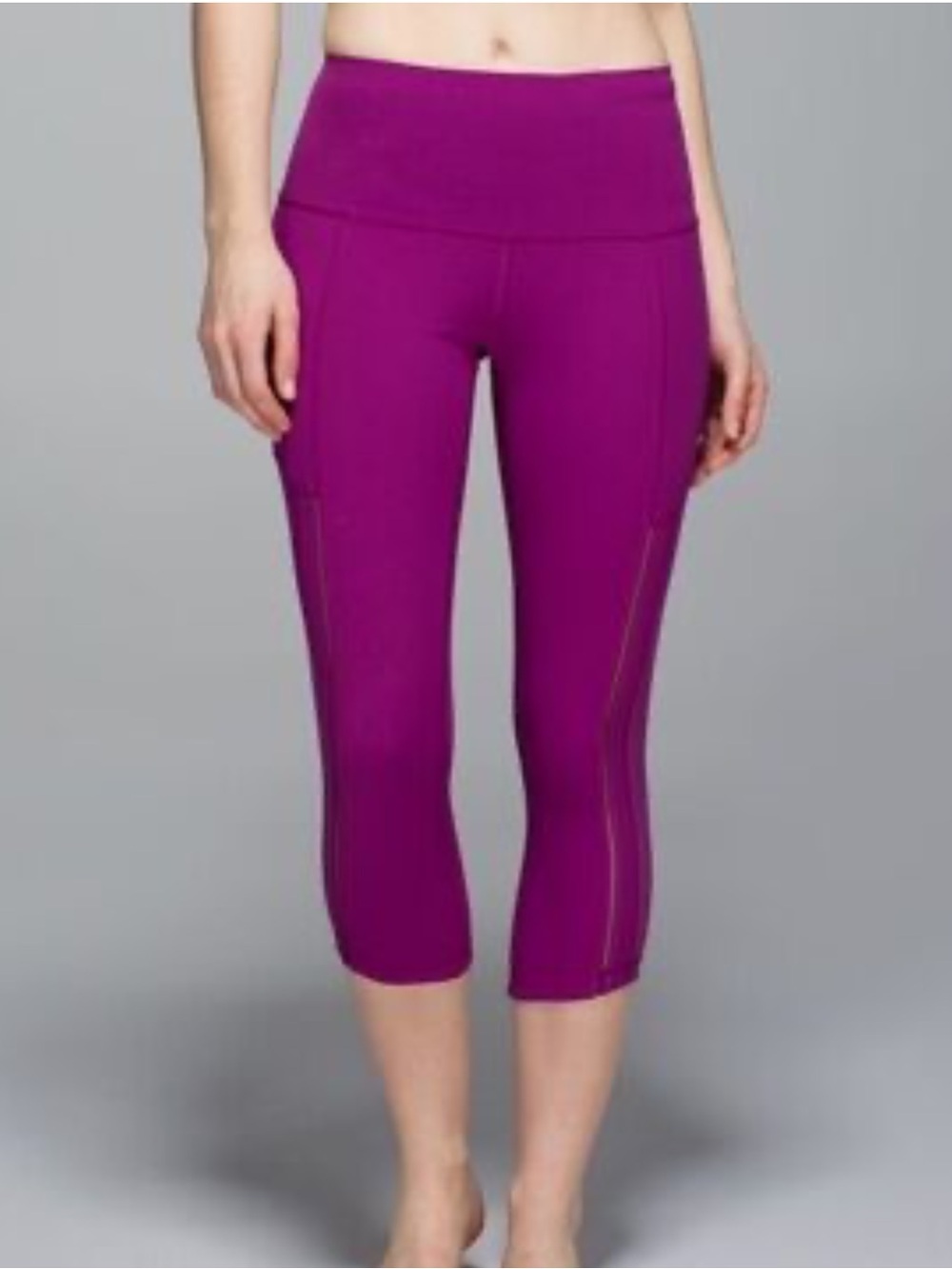 lululemon athletica Fuchsia Capri Leggings
